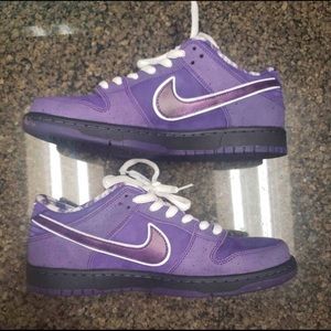 Sb dunk purple lobsters size 11 no box worn twice